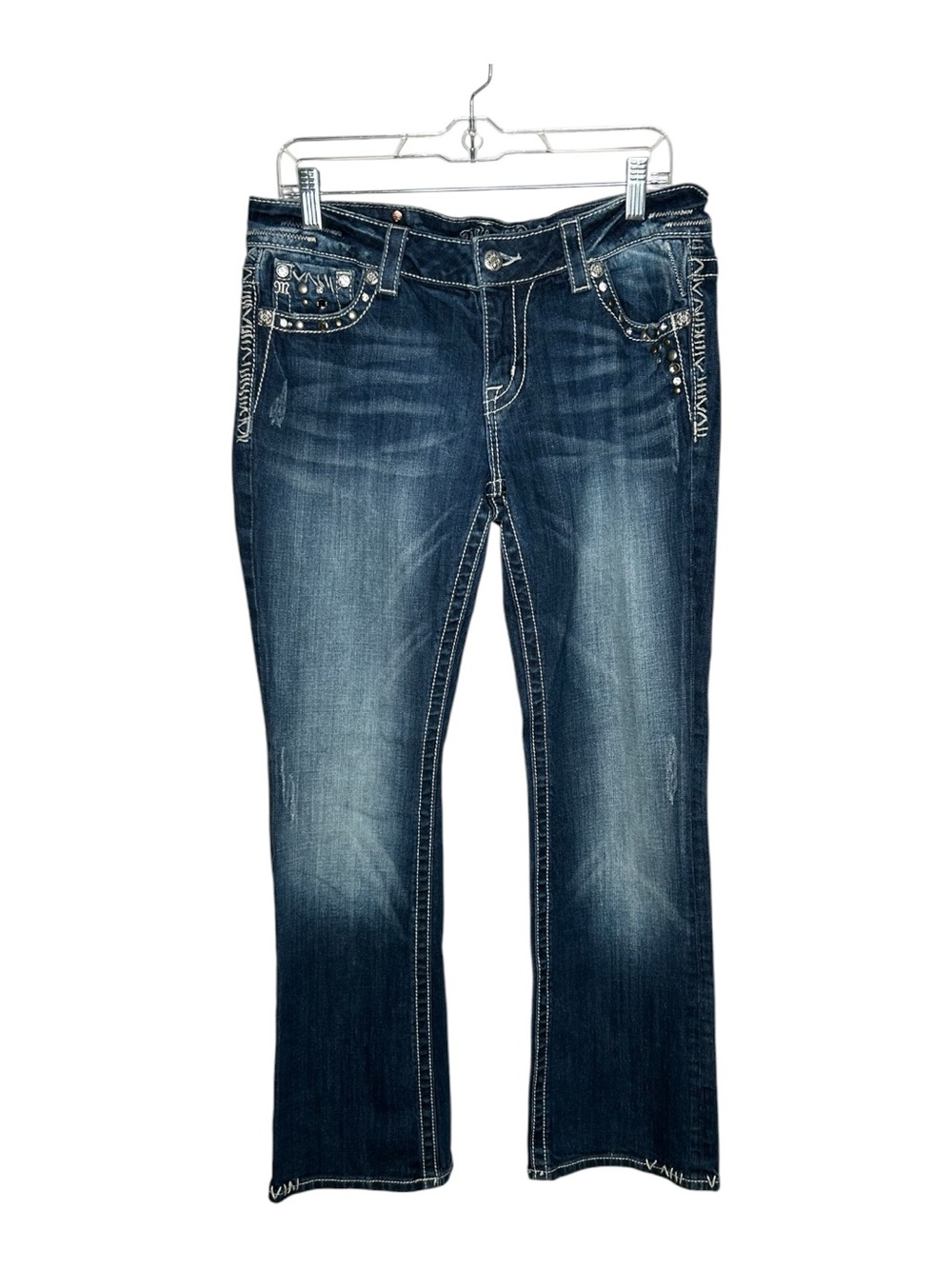 Miss Me Womens Jeans size 30 mid rise easy boot